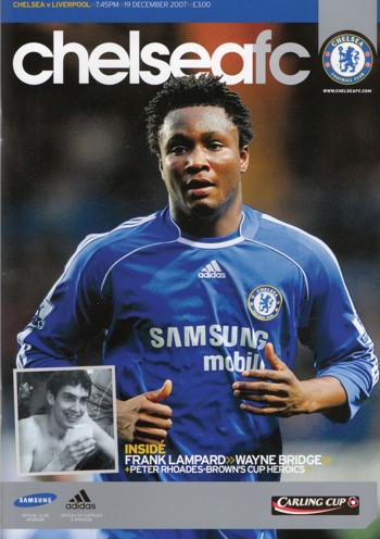 Match programme